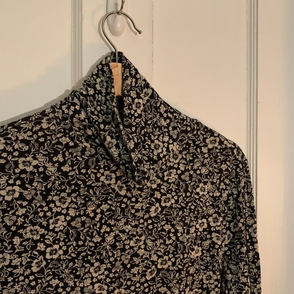 Floral Super soft turtleneck - Picture 4 of 5